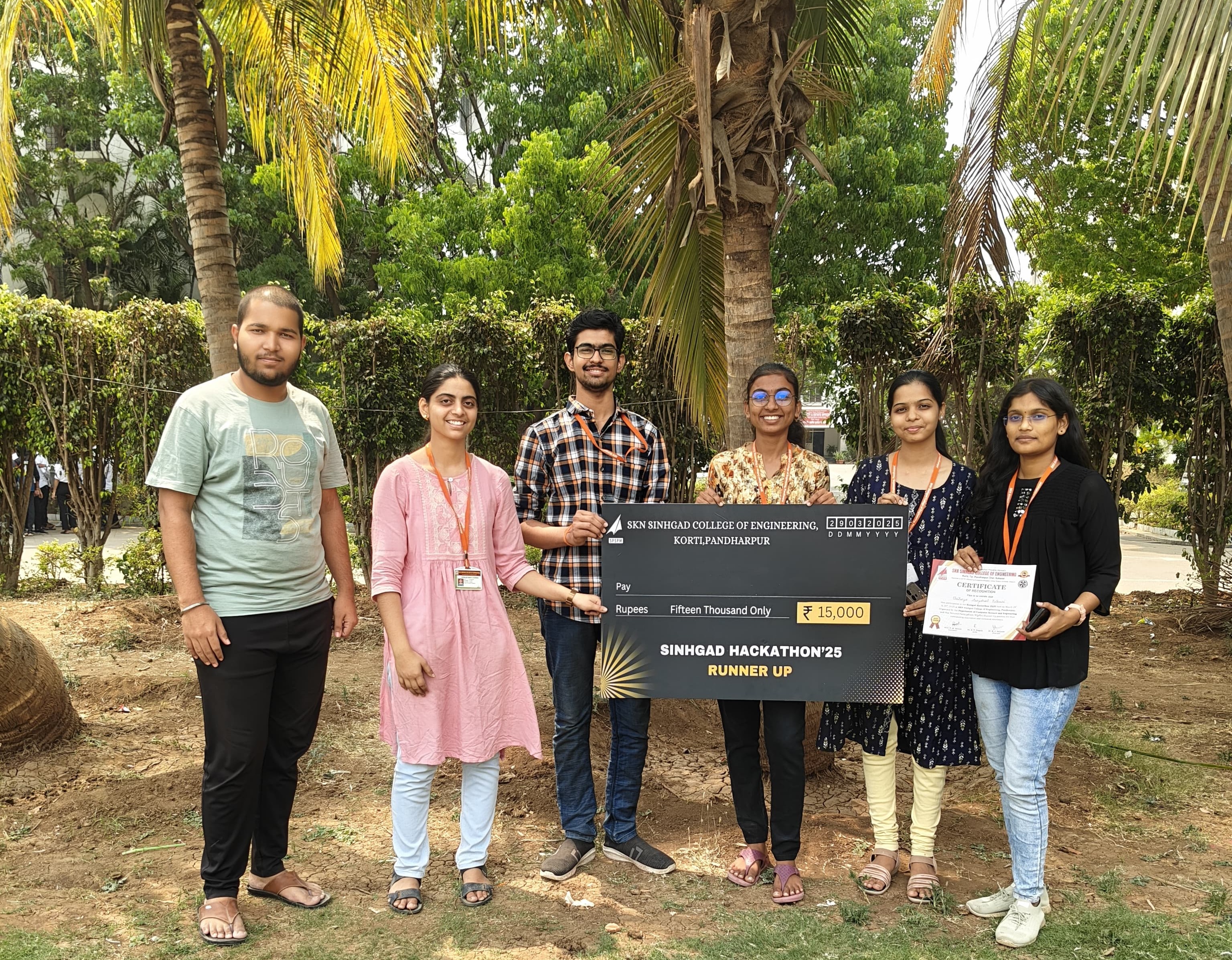 Image for Sinhgad Hackathon