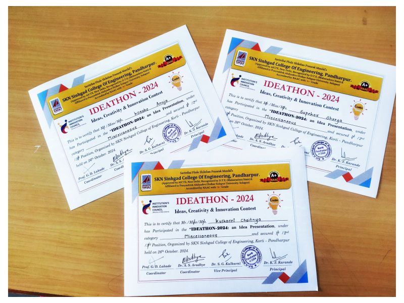 The Certificates