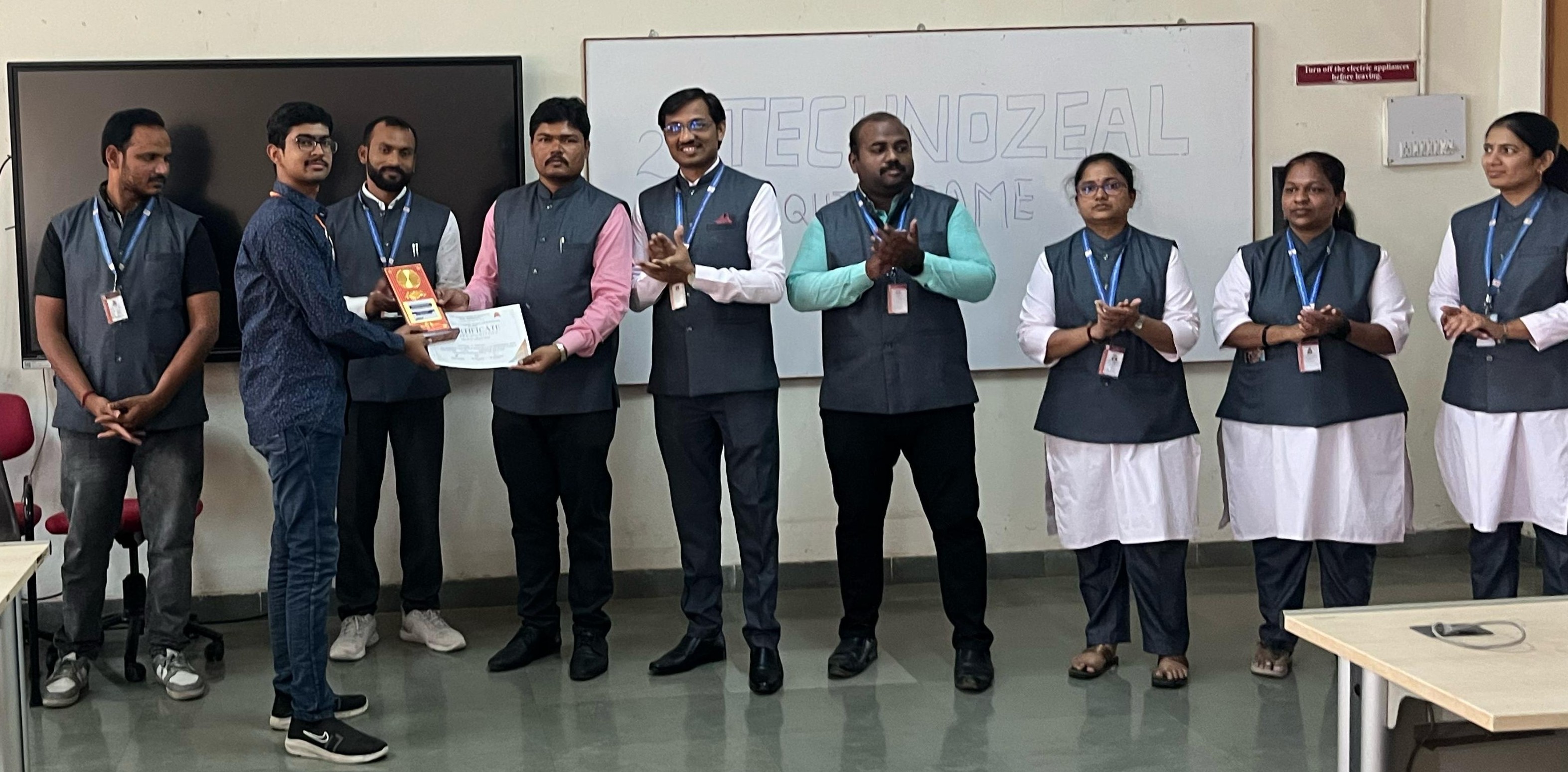 Technozeal 2k25 Winner Badge